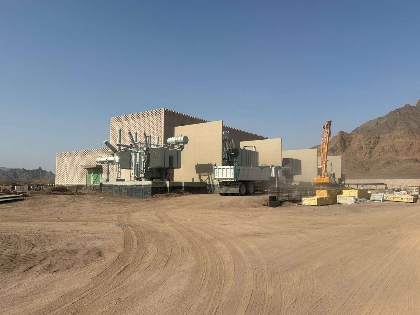 Fire Fighting Systems Installation – AlUla Substation 2025