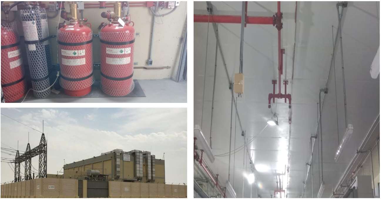 Fire Fighting Systems Installation – HAMDANIYAH Substation 2024